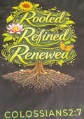 Rooted Refined Renewed Tee-Green